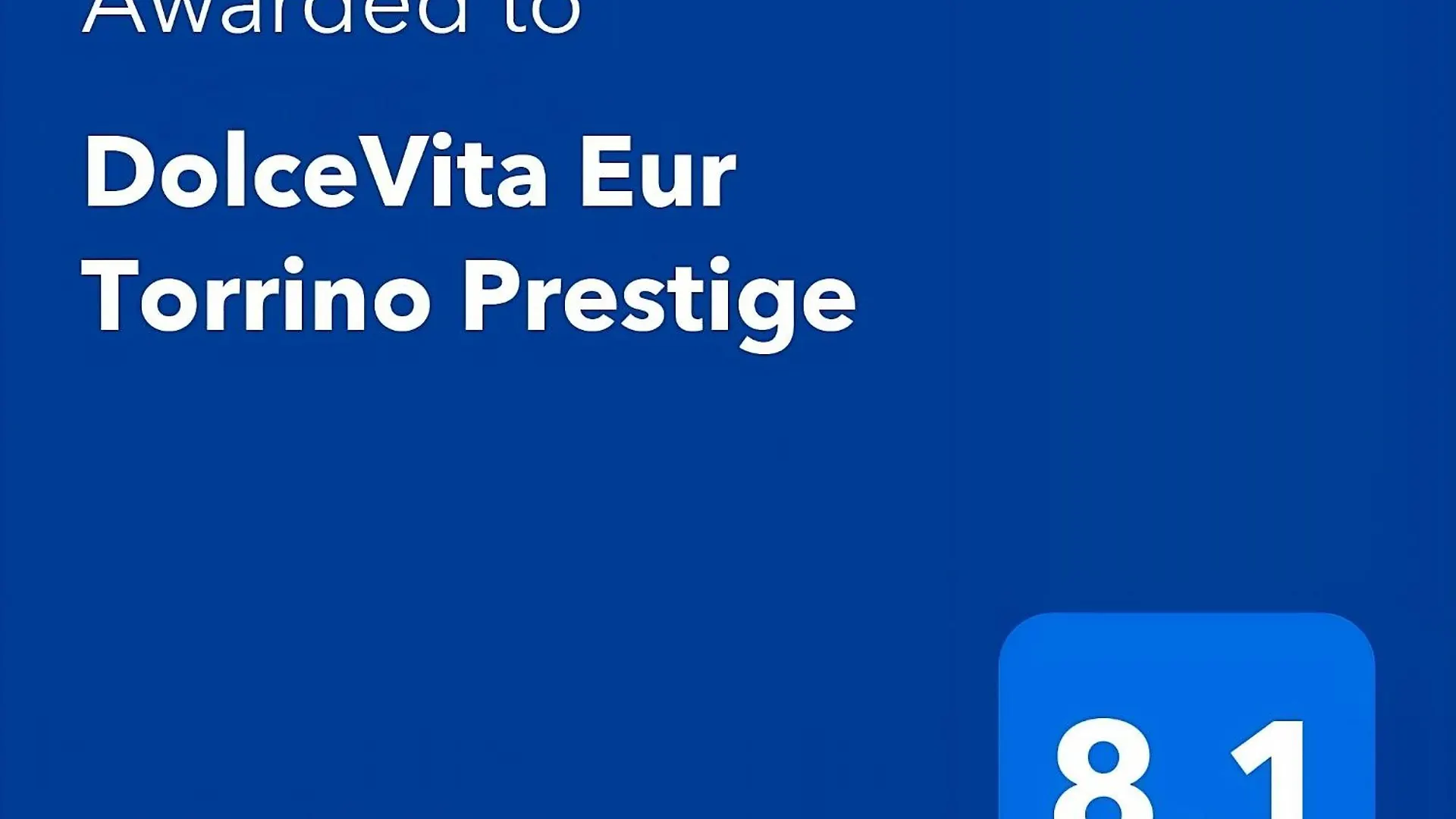 Dolcevita Eur Torrino Prestige Roma 0*,  Italia